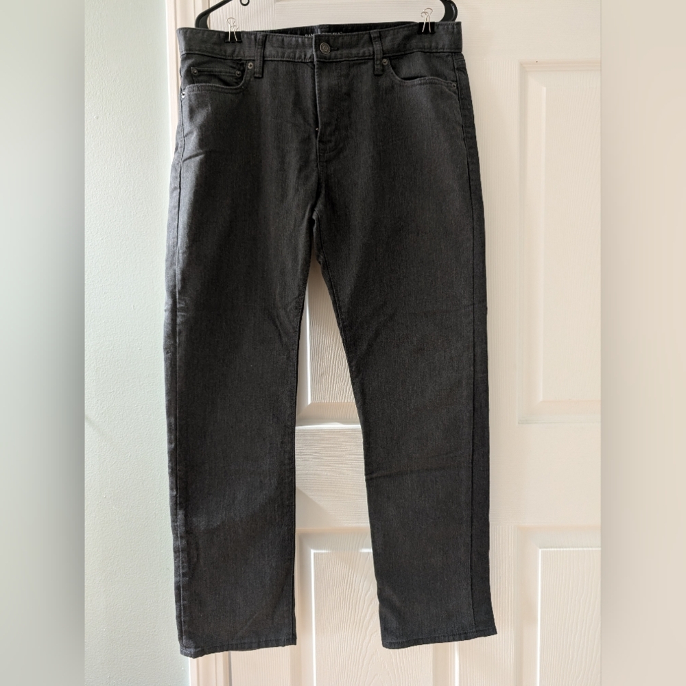 Banana Republic Men's Dark Gray Slim Jeans